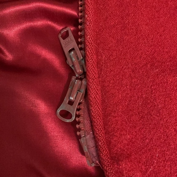 Unique Custom Made Wool Fur Lined MIDI Coat - Picture 9 of 12